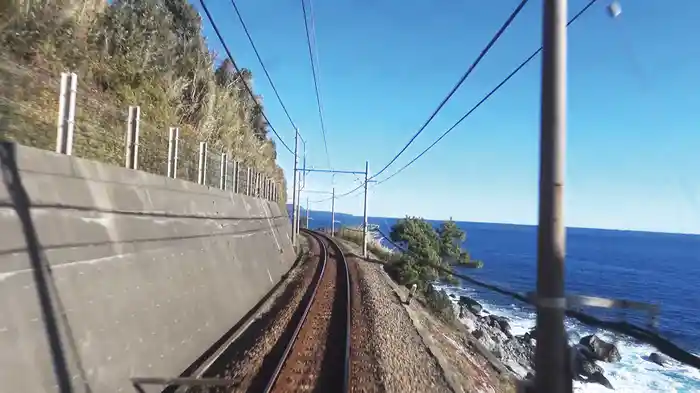 伊豆急行8000系運転席展望 伊東～伊豆急下田（往復）