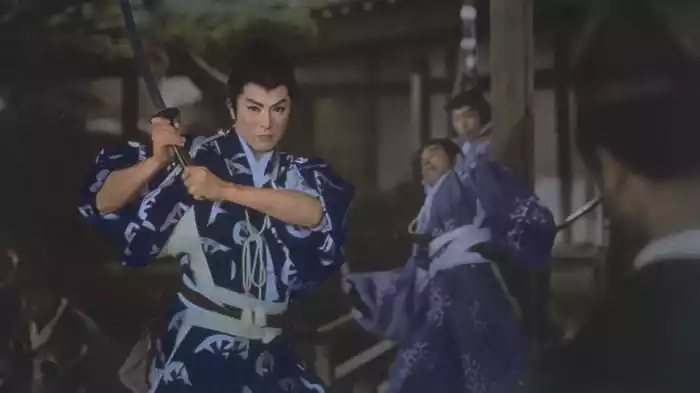 富士に立つ若武者
