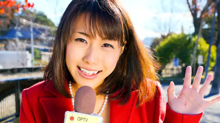 お天気キャスター　晴れのち濡れて