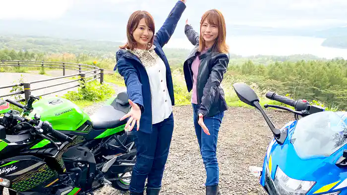 平嶋夏海＆葉月美優のビジョ×ビジョ！ツーリング