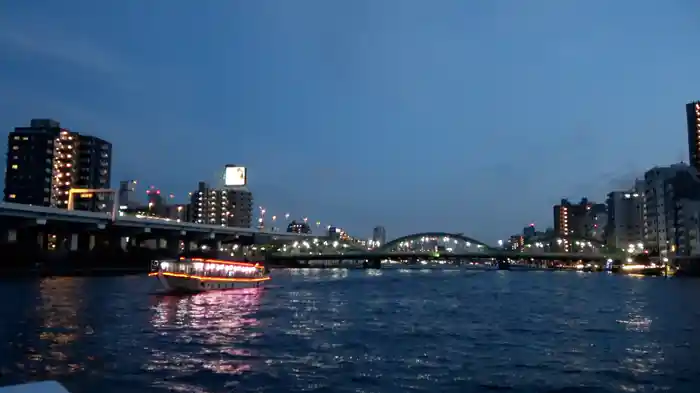 水上散歩 東京水辺ライン ナイトクルーズ前方展望 両国～浅草付近～レインボーブリッジ付近～両国　4K撮影作品