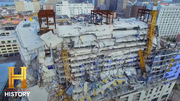 衝撃!巨大建造物 崩壊の瞬間