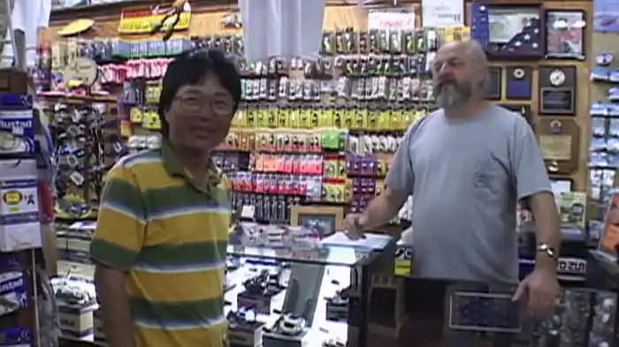 THE ANSWER 2 オールドタックルショップ訪問