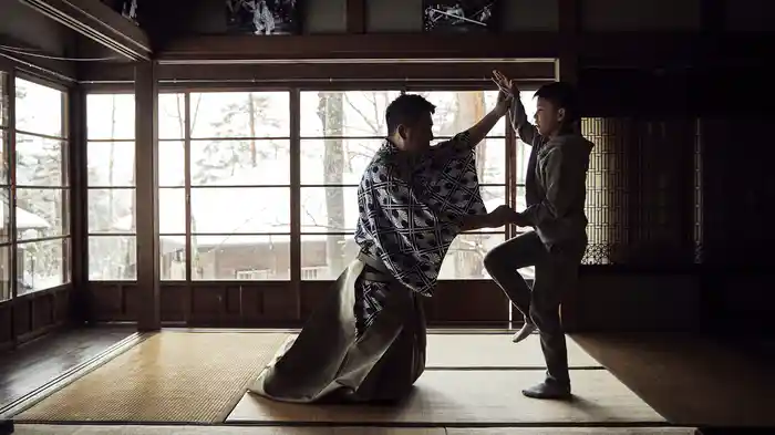 よあけの焚き火