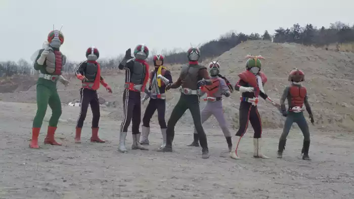 全員集合！７人の仮面ライダー！！