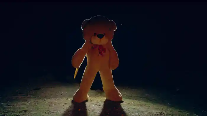 ベアリー 悪熊のぬいぐるみ