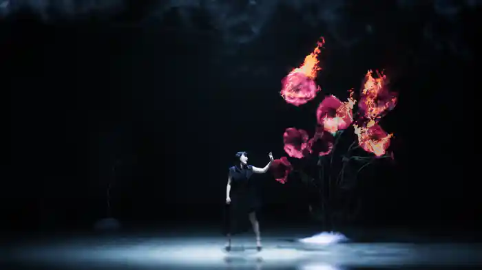 紅く、絶望の花。