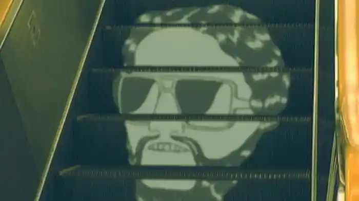 髭は赤、ベートーヴェンは黒