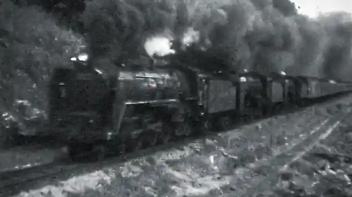 モノクロームの列車たち1蒸気機関車北海道篇
