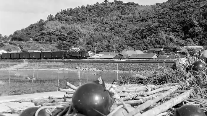 モノクロームの列車たち５蒸気機関車九州２篇