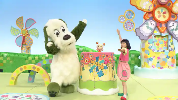 いないいないばあっ!ほめられちゃった