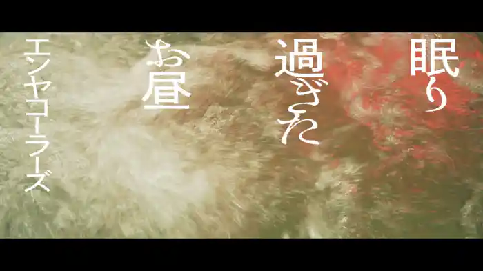 眠り過ぎたお昼