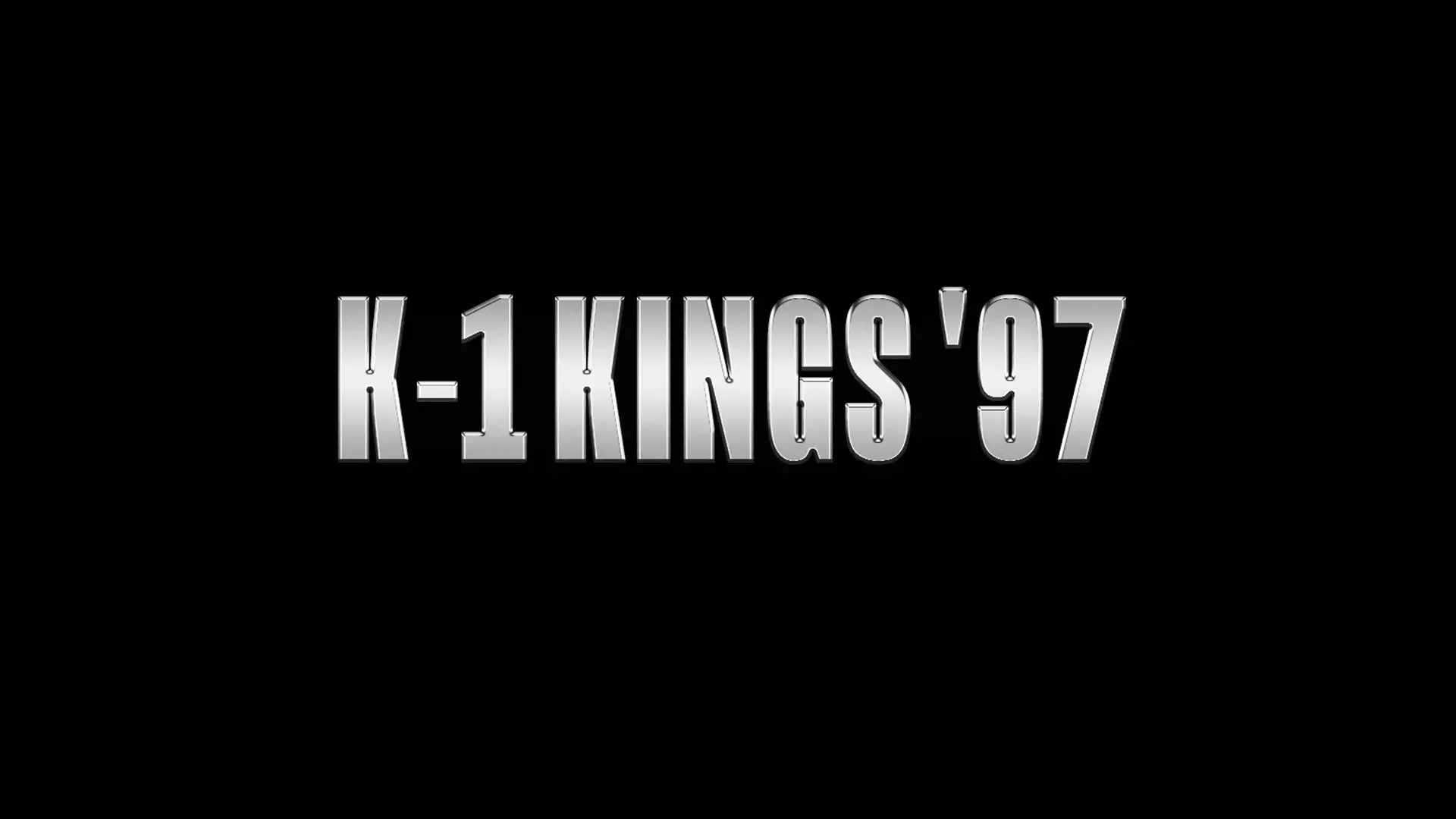 K-1 Kings '97