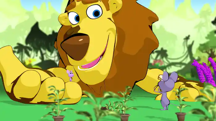 ライオンとネズミ