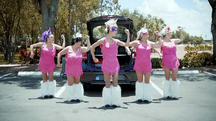 70歳のチア・リーダー