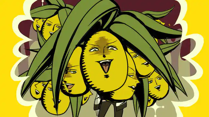 おでこに生えたビワの性格が悪い