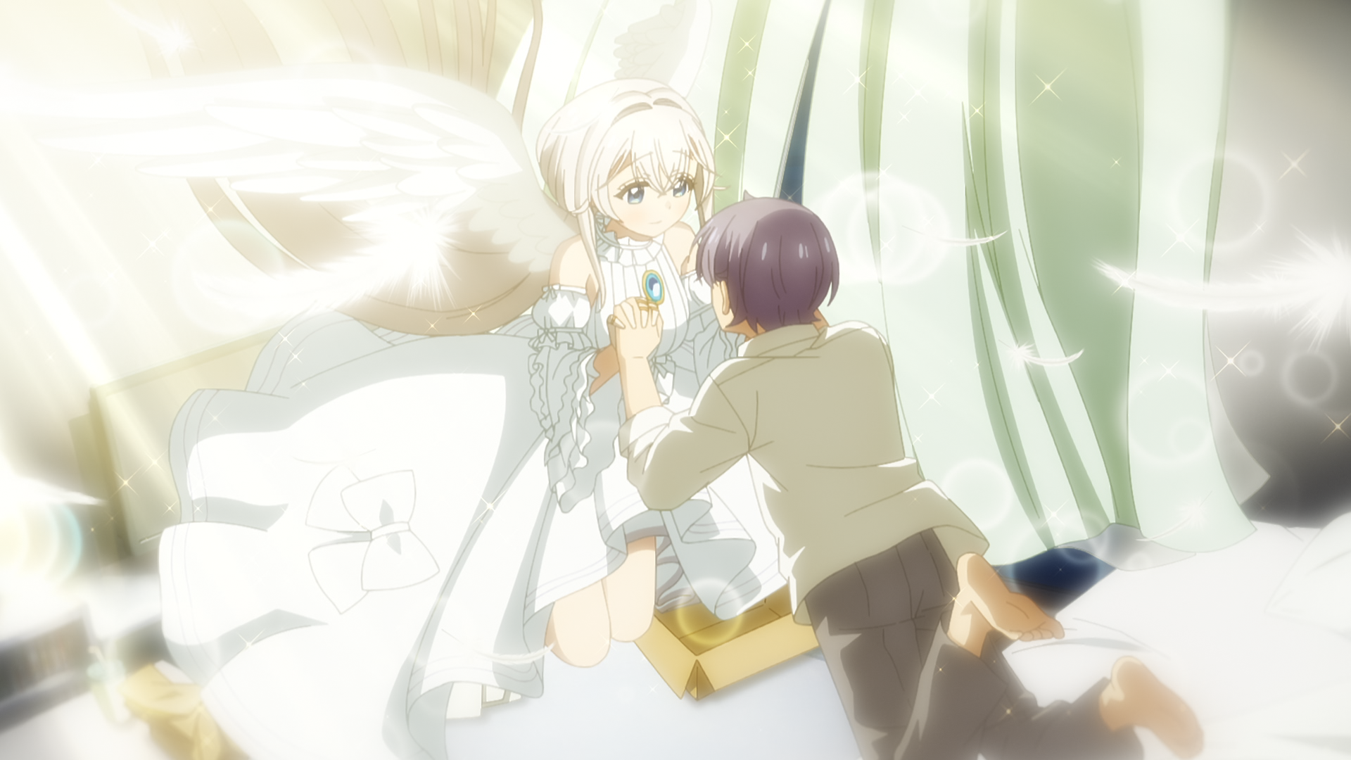 ワンルーム、日当たり普通、天使つき。(アニメ / 2024) - 動画配信 | U