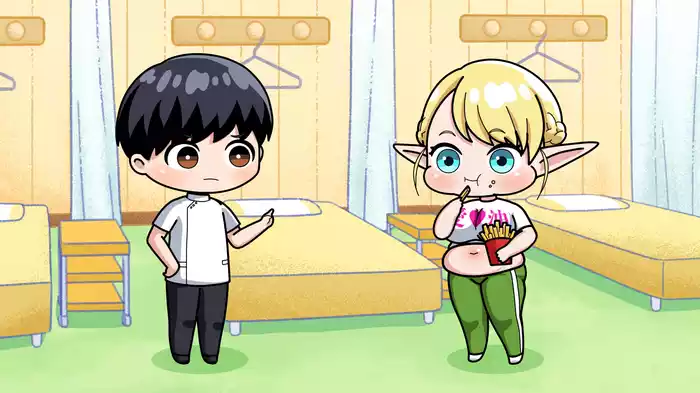 エルフさんは痩せられない。 ミニアニメ「直江くんは痩せさせたい。」