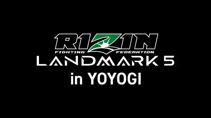 RIZIN LANDMARK 5 in YOYOGI