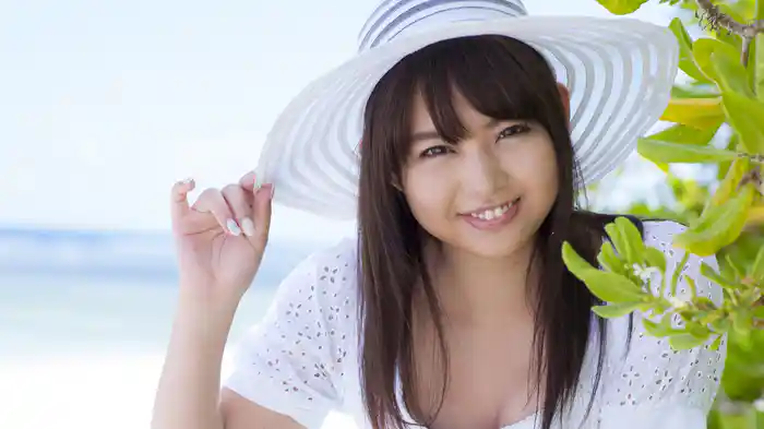 グラビアのメイキング 彩乃なな