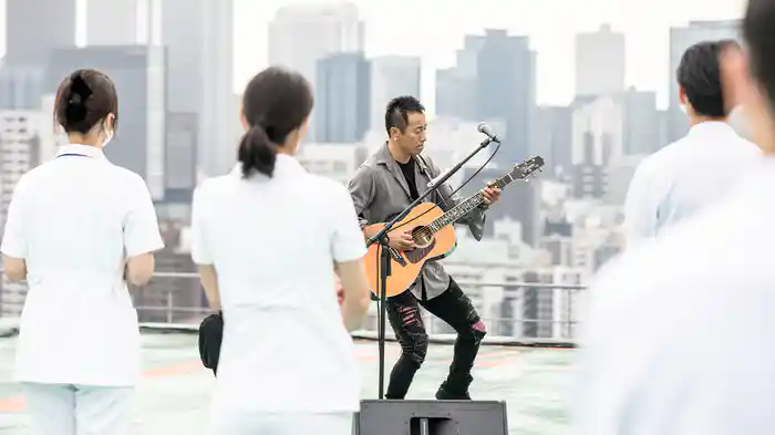 長渕剛 2020 国立国際医療研究センター 激励ライブ