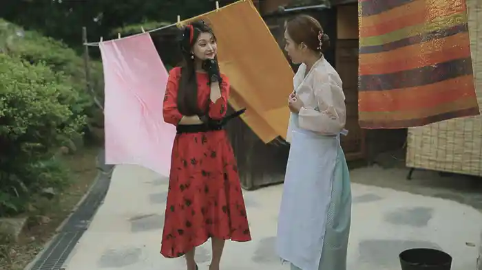 奥様はチョゴリがゆるい女