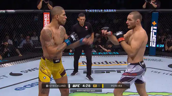 ショーン・ストリックランド vs. アレックス・ペレイラ