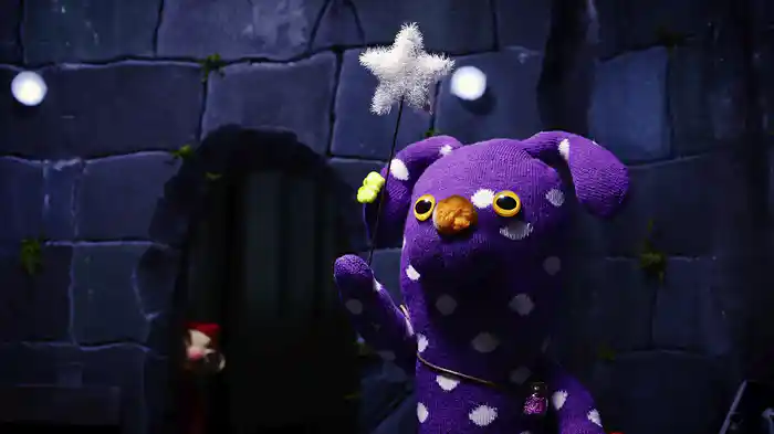 魔法の紫ウサギ