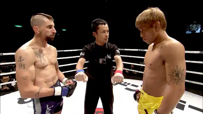 金原正徳vsジョー・ピアソン【PANCRASE 252 【ワールドスラムトーナメント バンタム級 1回戦】】