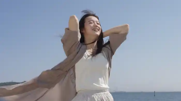 風につつまれて