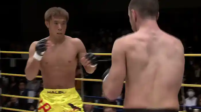 金原正徳vsトム・マッケンナ【DEEP HALEO IMPACT 〜三崎和雄引退セレモニー〜】