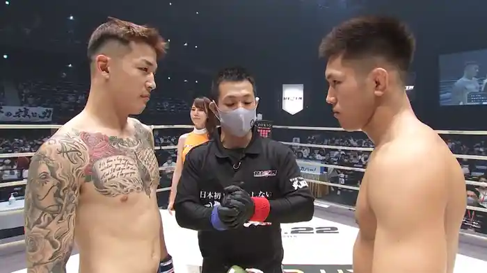萩原京平vs白川陸斗【RIZIN.22 - STARTING OVER -】