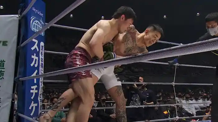 萩原京平vs弥益ドミネーター聡志【RIZIN.34】