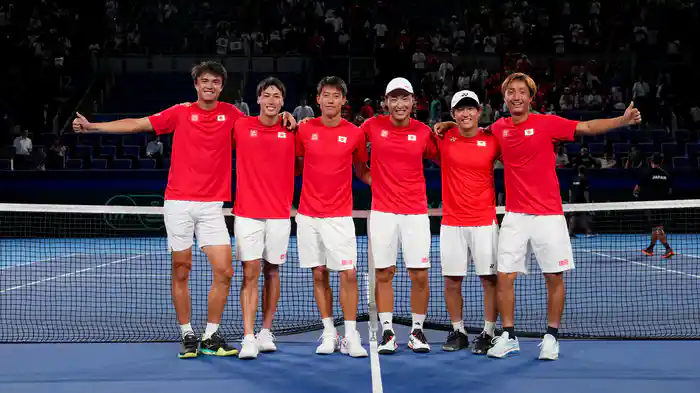 デビスカップ2025 ファイナル予選2回戦 日本 VS ドイツ 坂本怜 VS J.エンゲル ハイライト