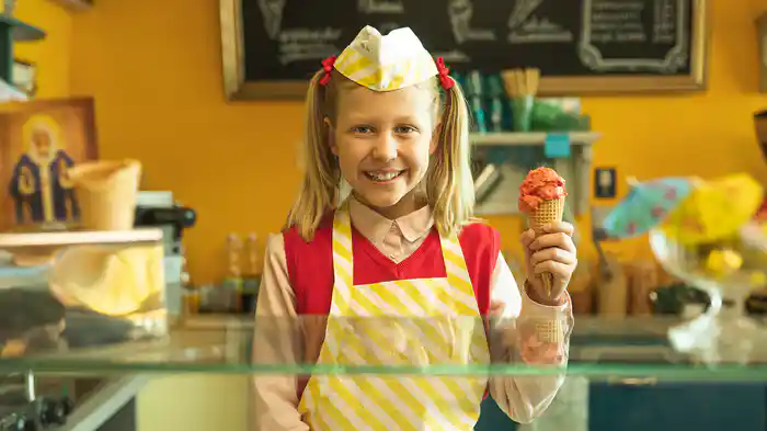 ルーシーのアイスクリーム大騒動！？