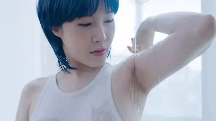 スケ水着のロリにローションマッサージしてみた