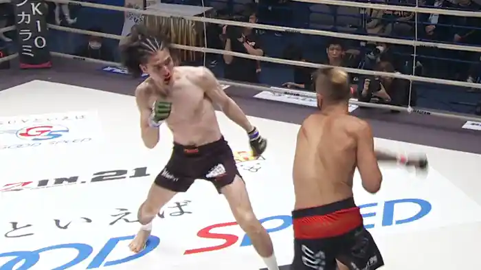 井上直樹 vs. トレント・ガーダム【RIZIN.21】