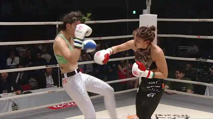 RENA vs シンディ・アルベス【RIZIN.1】