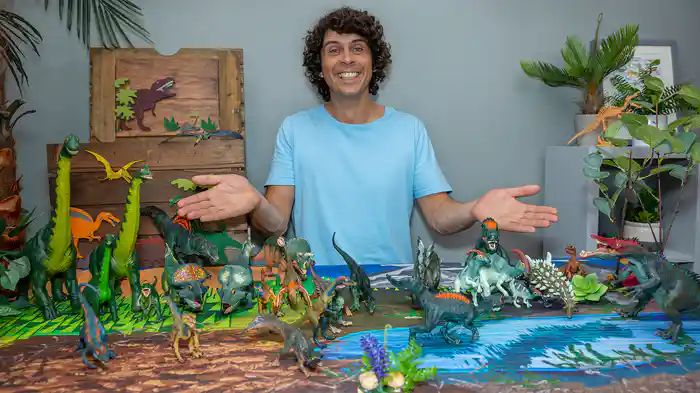 アンディの恐竜おもちゃ箱