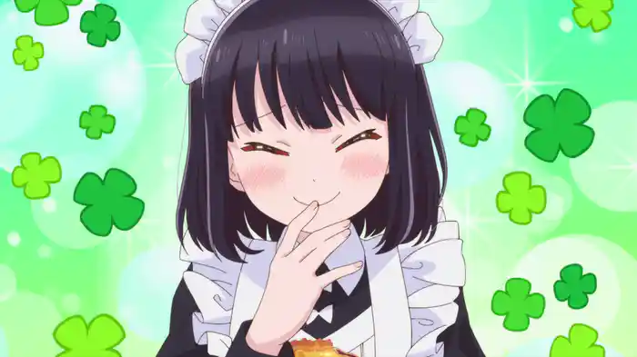 メイドさんは食べるだけ