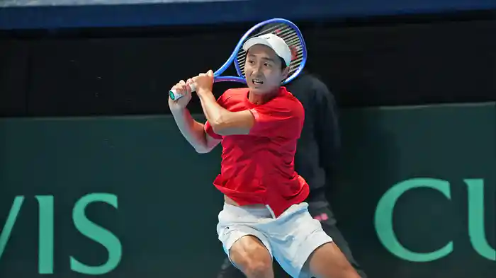 デビスカップ2026 ファイナル予選1回戦 日本 VS オーストリア ハイライト 望月慎太郎 VS J.ロディオノフ