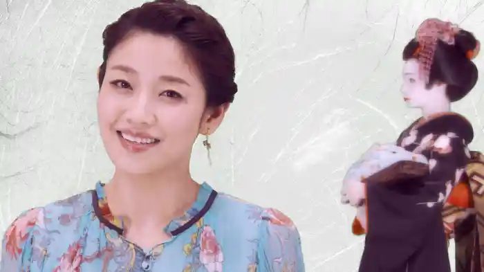 青い瞳の舞妓さん