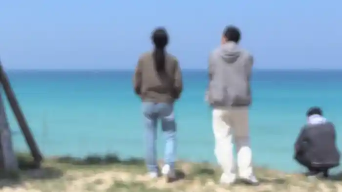 水の中で